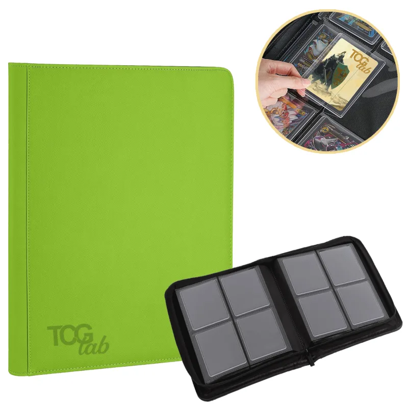 Album per Toploader a 4 Tasche (112 toploader) - Green