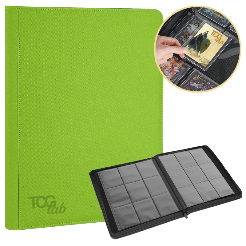 Album per Toploader a 9 Tasche (252 toploader) - Green