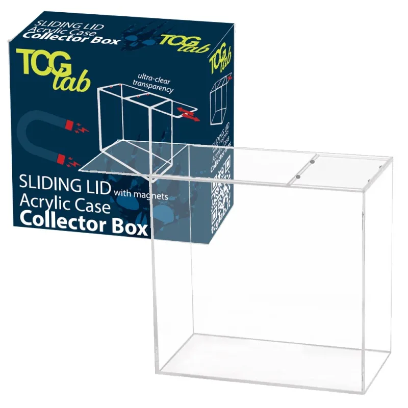Case Protettivo per MGT Collector Booster in Plexiglass Sliding Lid con Magneti