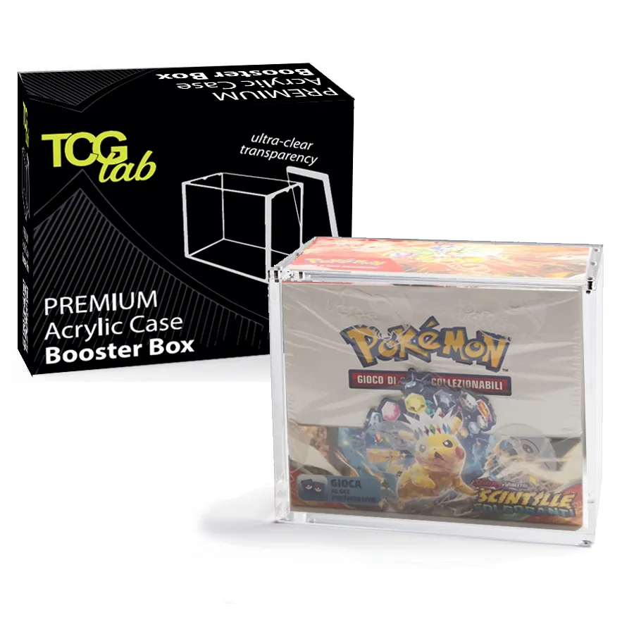 Premium Case Protettivo per Booster Box Magnetico in Plexiglass