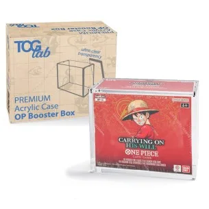 Premium Case Protettivo per OP Booster Box Magnetico in Plexiglass