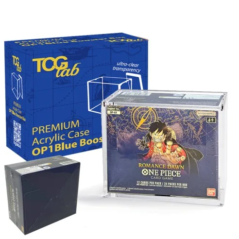 Premium Case Protettivo per OP1 Blue Bottom Magnetico in Plexiglass